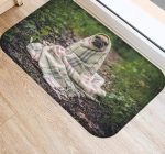 entrée déco tapis chien