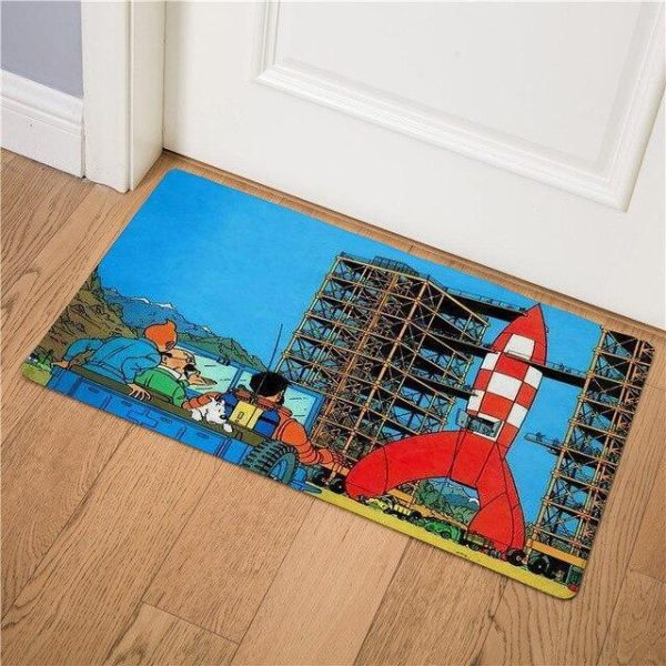 Tapis d'entrée Les Aventures de Tintin