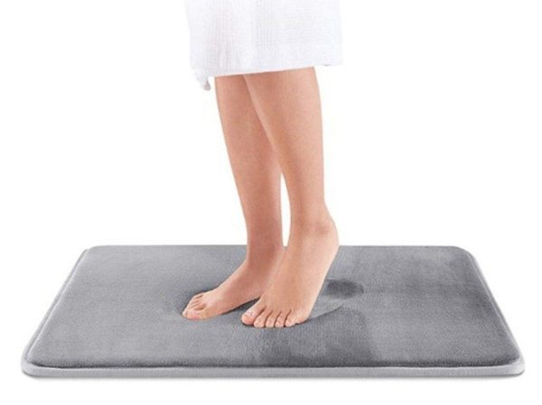 tapis moelleux pour salle de bain