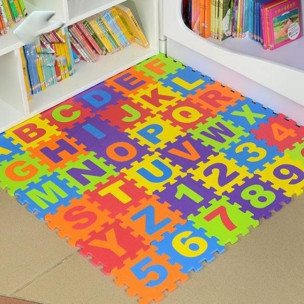 tapis chambre bébé puzzle mousse