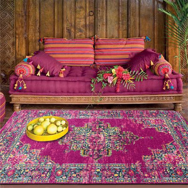 tapis pour chambre fille vintage