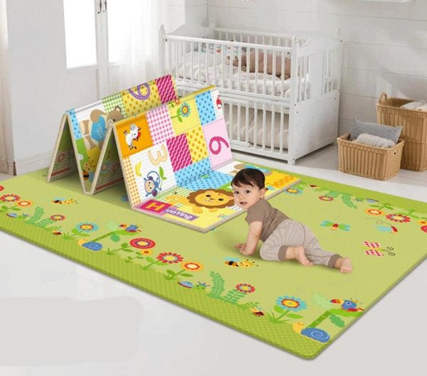 Tapis Chambre Bébé Tapis de Jeu Bébé Pliable