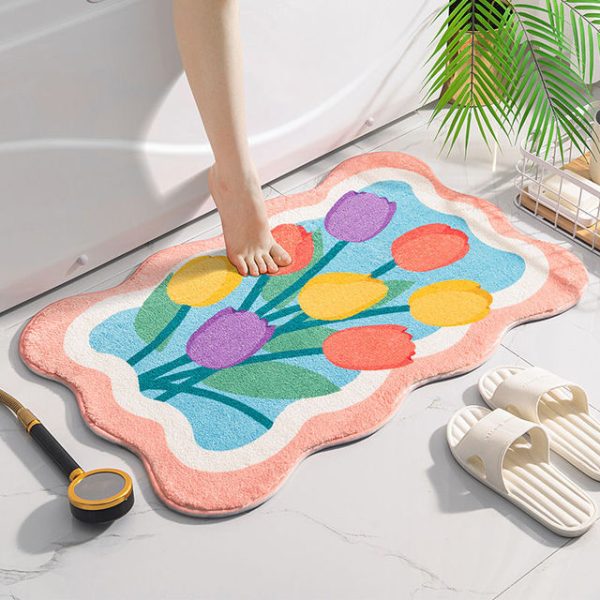 tapis chambre fille coloré