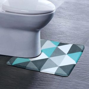 tapis de toilette design