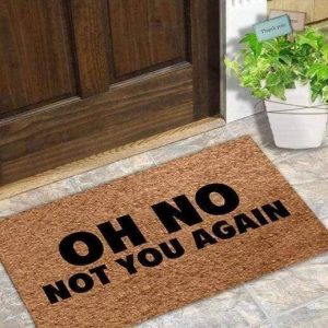 Tapis d'Entrée Oh Non Pas Toi Encore