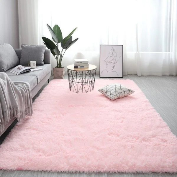 Tapis De Salon Shaggy Rose