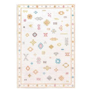 tapis ethnique motifs bohème